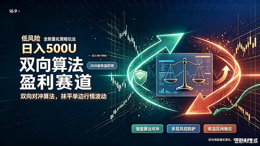 算法对冲/EA量化,日入500刀,躺着赚钱!你把它当做“自动提款机”,它把你就爆了-橙心云网创