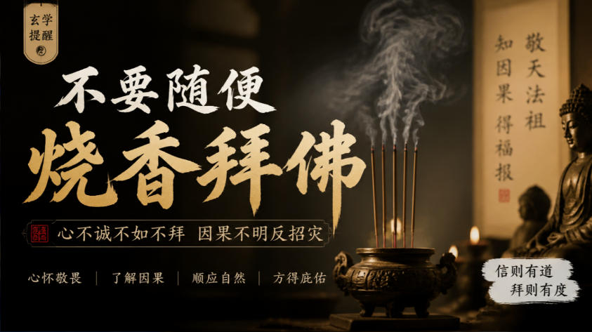 某公众号付费文章:玄学提醒:不要随便烧香拜佛-橙心云网创
