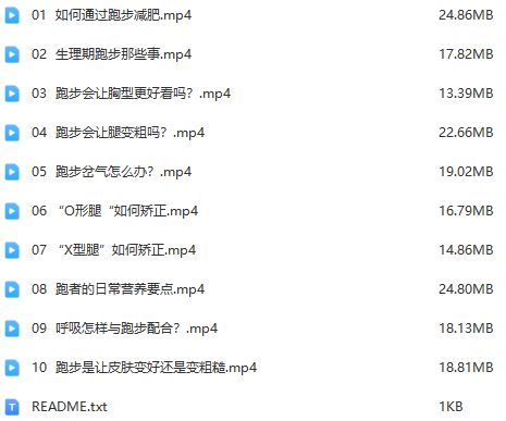 10节气质跑者的形象修炼课